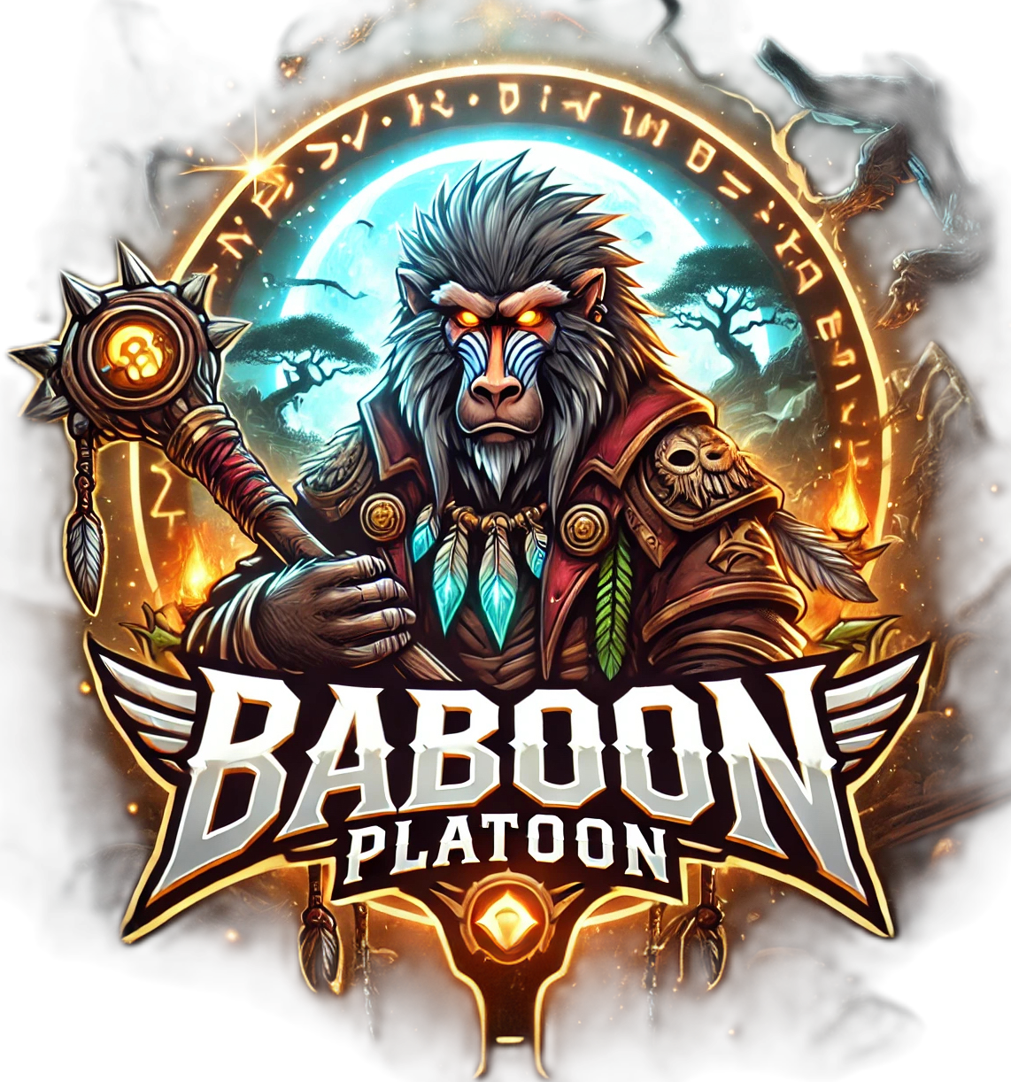 Baboon Platoon-logga
