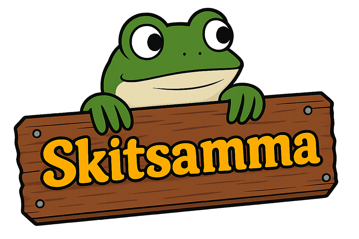 Skitsamma-logga